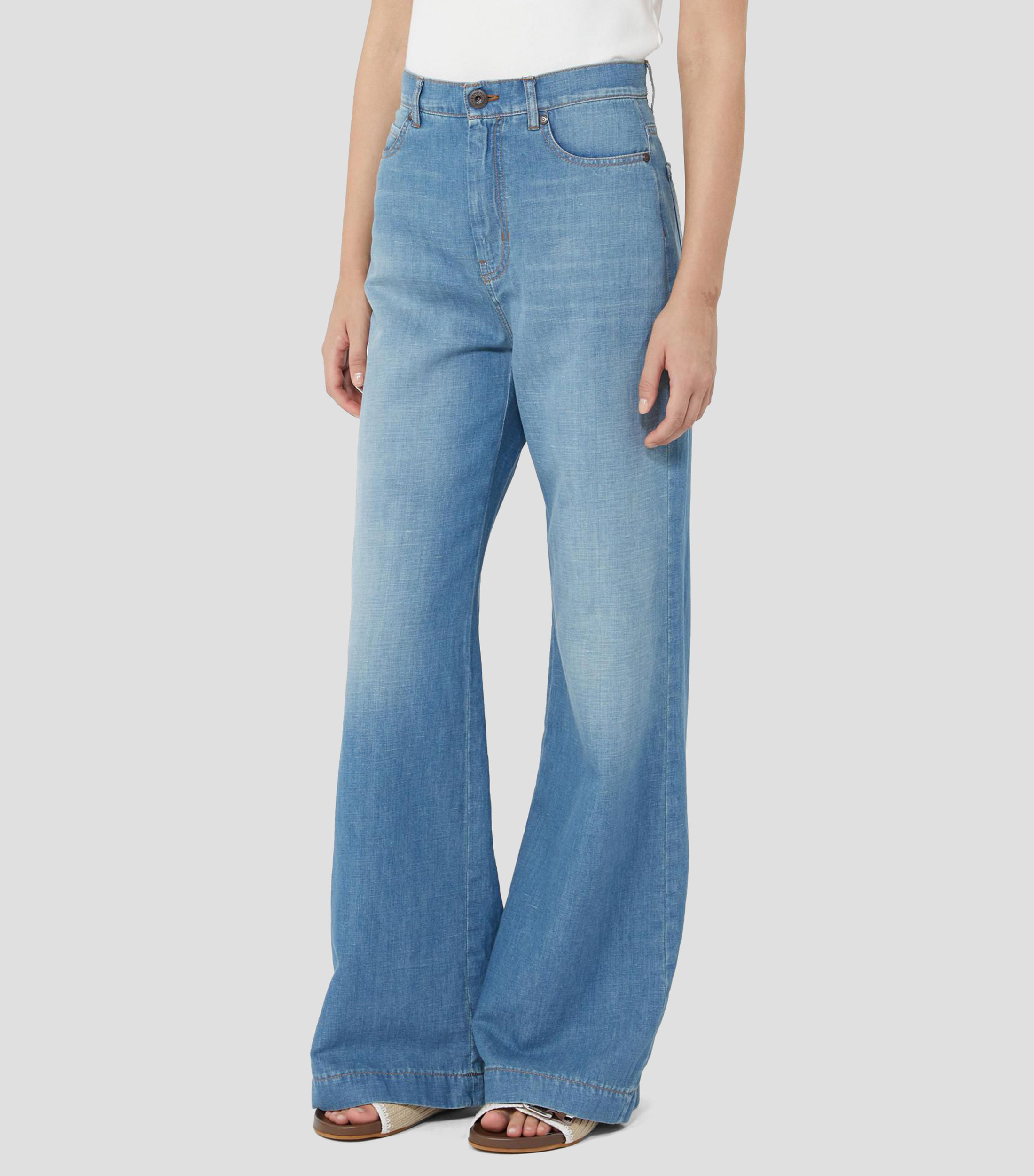 Jeans Acampanado Mujer